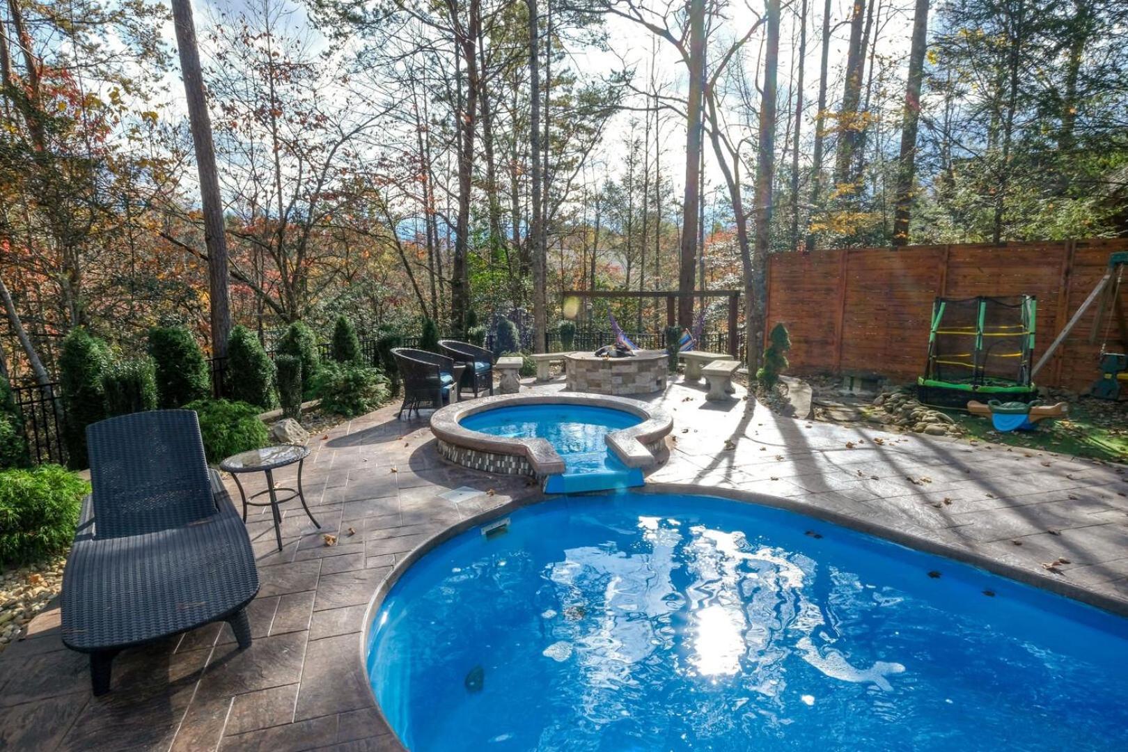 Pitter Patter Swimming Pool Ht Near D'Town Villa Gatlinburg Luaran gambar